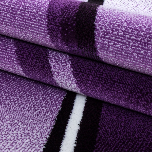 Parma Wave Designer Purple Rug